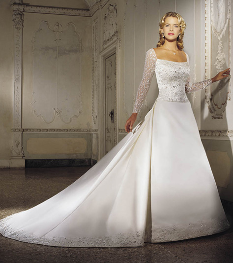 Golden collection wedding dress / gown GW059