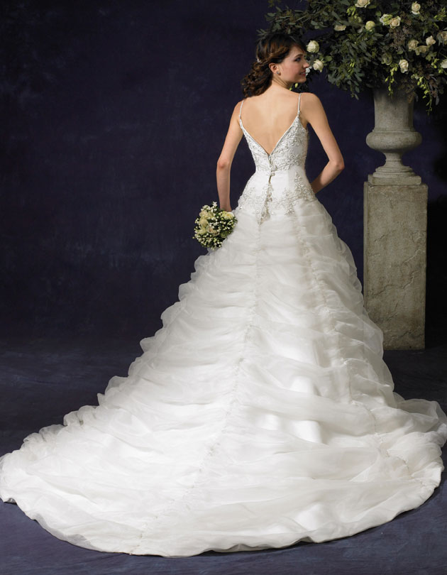 Golden collection wedding dress / gown GW069