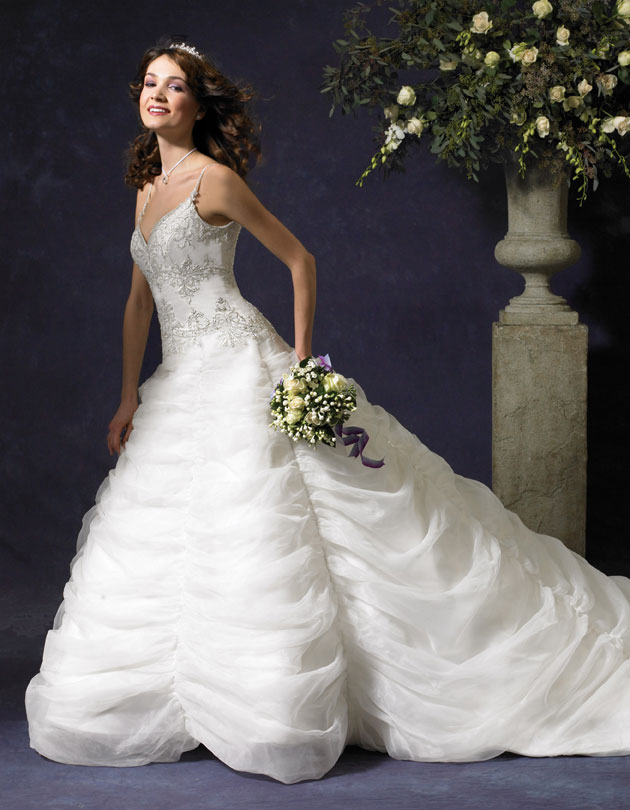 Golden collection wedding dress / gown GW069