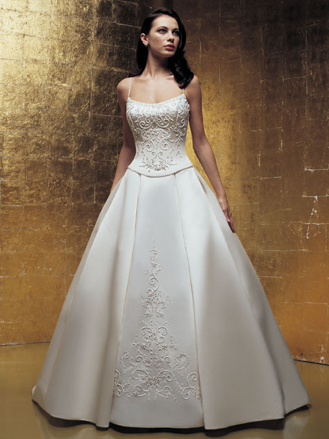 Golden collection wedding dress / gown GW077 - Click Image to Close