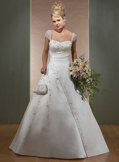 Golden collection wedding dress / gown GW091 - Click Image to Close