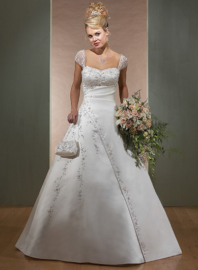 Golden collection wedding dress / gown GW091