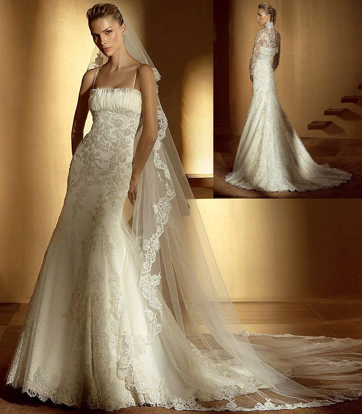 Golden collection wedding dress / gown GW097