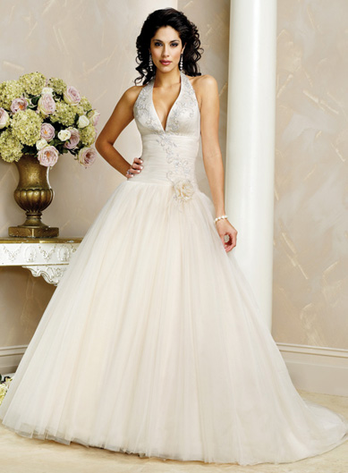 Golden collection wedding dress / gown GW098