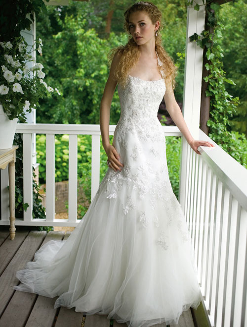 Golden collection wedding dress / gown GW107