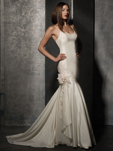 Golden collection wedding dress / gown GW135 - Click Image to Close