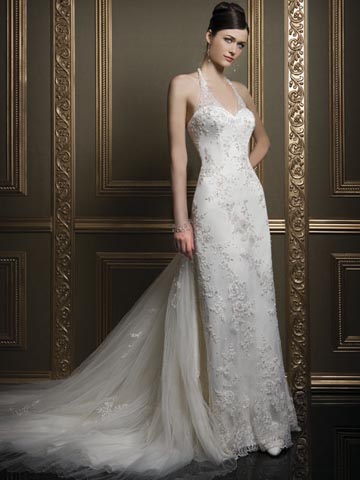 Golden collection wedding dress / gown GW151 - Click Image to Close