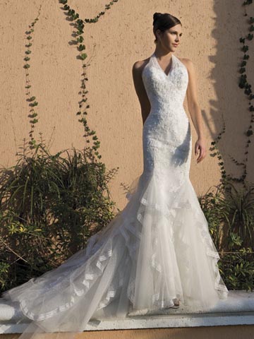 Golden collection wedding dress / gown GW157