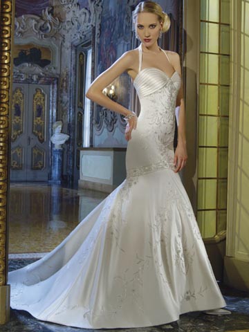 Golden collection wedding dress / gown GW159 - Click Image to Close