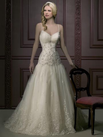 Golden collection wedding dress / gown GW160