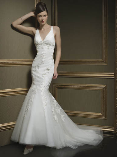 Golden collection wedding dress / gown GW172 - Click Image to Close