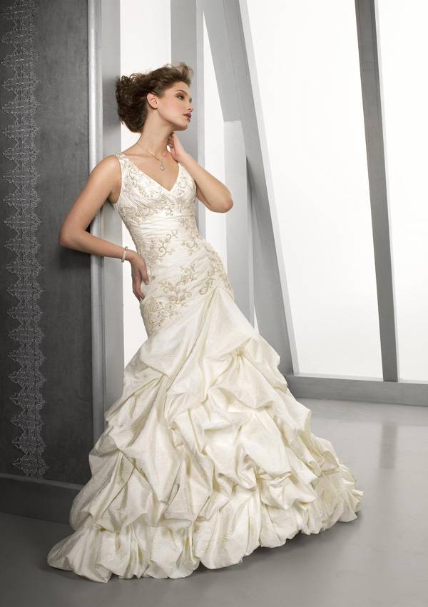 Golden collection wedding dress / gown GW192