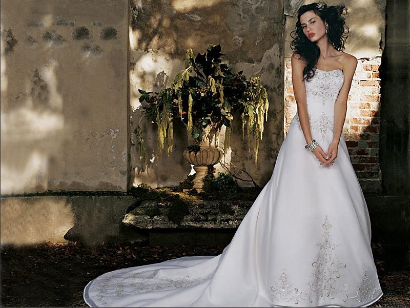 Orifashion HandmadeLuxury Embroidered and Beaded Bridal Gown EG3 - Click Image to Close