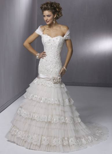 Orifashion Handmade Gown / Wedding Dress MA128 - Click Image to Close