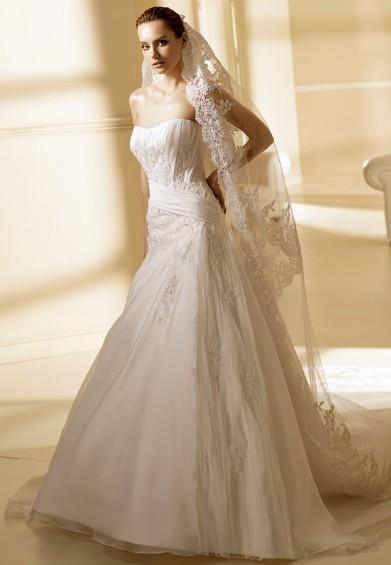 Wedding Dress_Strapless style SC012 - Click Image to Close