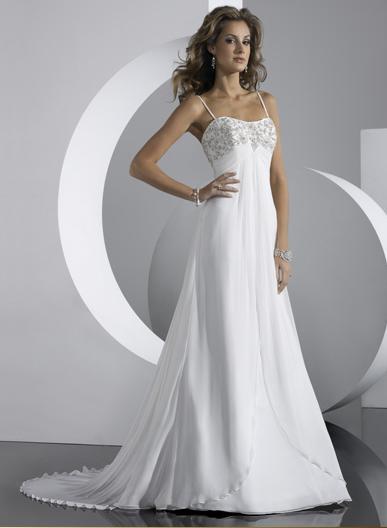 Wedding Dress_Spaghettie strap SC013 - Click Image to Close