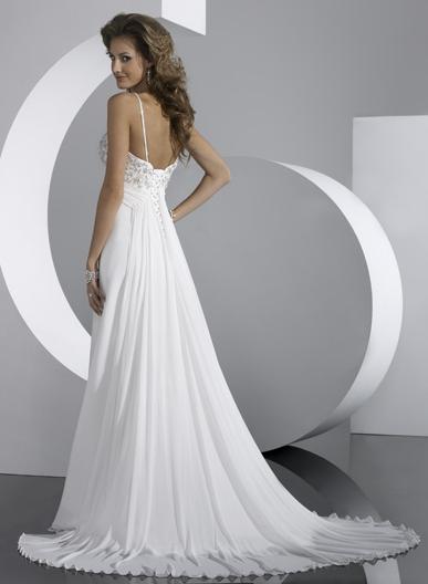 Wedding Dress_Spaghettie strap SC013 - Click Image to Close