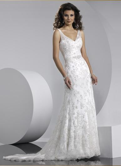 Wedding Dress_Semi-cathedral train SC015 - Click Image to Close