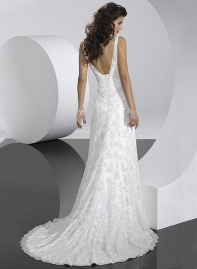 Wedding Dress_Semi-cathedral train SC015