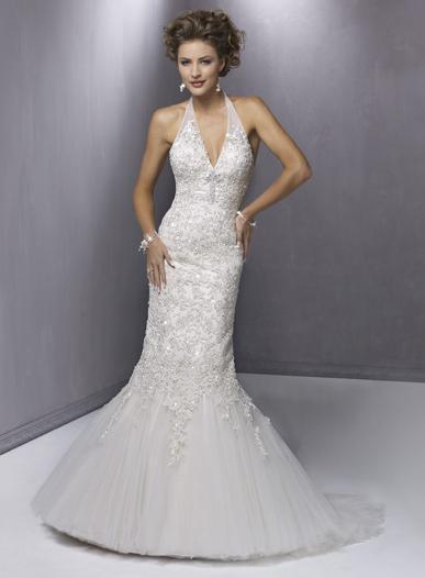 Wedding Dress_Slim mermaid gown SC019 - Click Image to Close