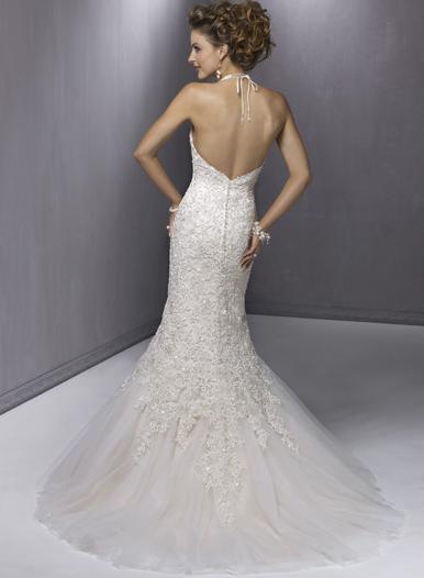 Wedding Dress_Slim mermaid gown SC019