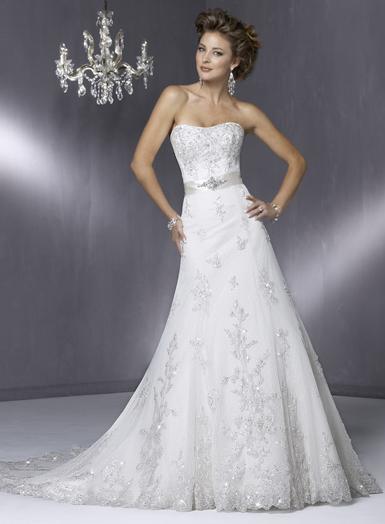 Wedding Dress_A-line gown SC024