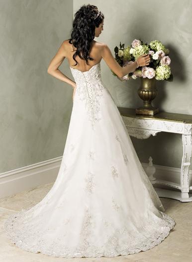 Wedding Dress_Strapless style SC029 - Click Image to Close