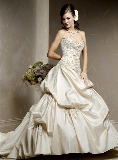Wedding Dress_Caught-up hem SC031 - Click Image to Close