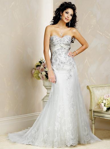 Wedding Dress_Sweetheart neckline SC032 - Click Image to Close