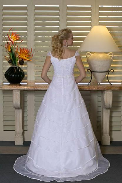 Wedding Dress_Cap sleeves SC035 - Click Image to Close