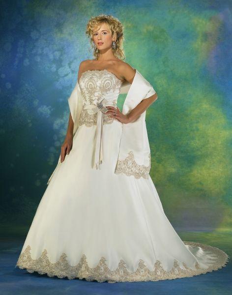 Wedding Dress_A-line gown SC039 - Click Image to Close