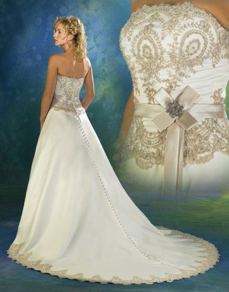Wedding Dress_A-line gown SC039 - Click Image to Close