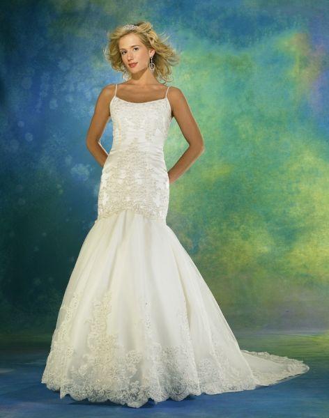 Wedding Dress_Spaghetie strap SC051 - Click Image to Close