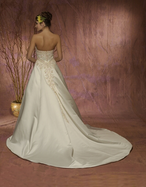 Wedding Dress_Cathedral train SC076 - Click Image to Close