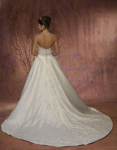 Wedding Dress_Formal cathedral train SC078 - Click Image to Close