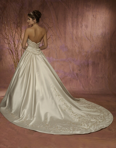 Wedding Dress_Formal cathedral trian SC080 - Click Image to Close