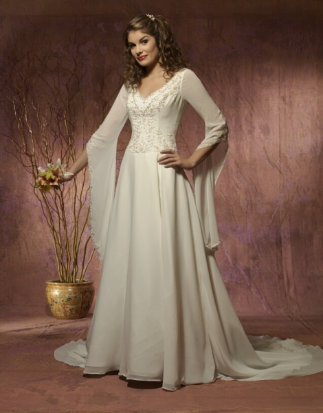 Wedding Dress_Long sleeves SC081 - Click Image to Close