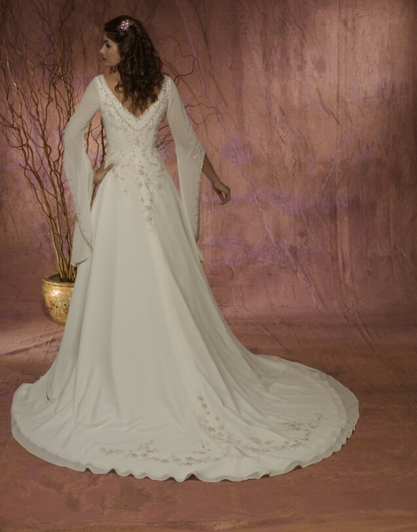Wedding Dress_Long sleeves SC081 - Click Image to Close
