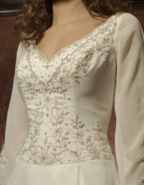 Wedding Dress_Long sleeves SC081