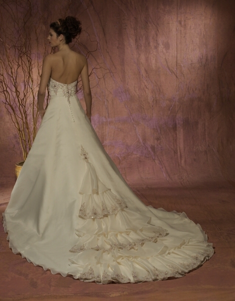 Wedding Dress_Cathedral train SC082 - Click Image to Close