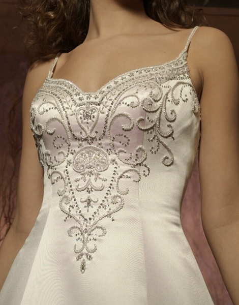 Wedding Dress_Spaghettie strap SC083 - Click Image to Close