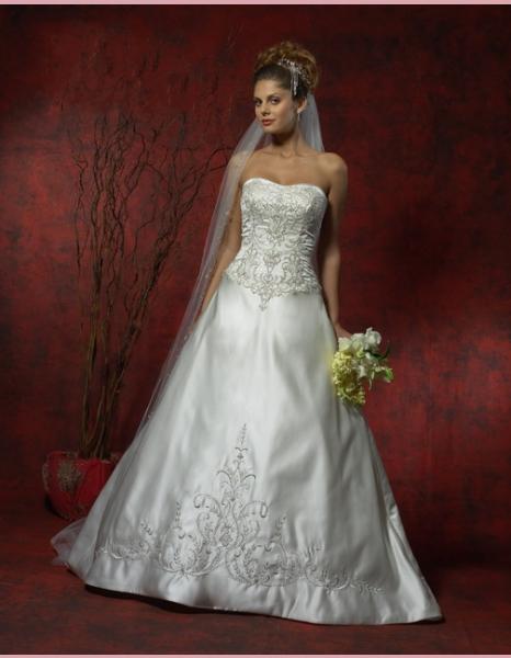 Wedding Dress_Strapless style SC084 - Click Image to Close