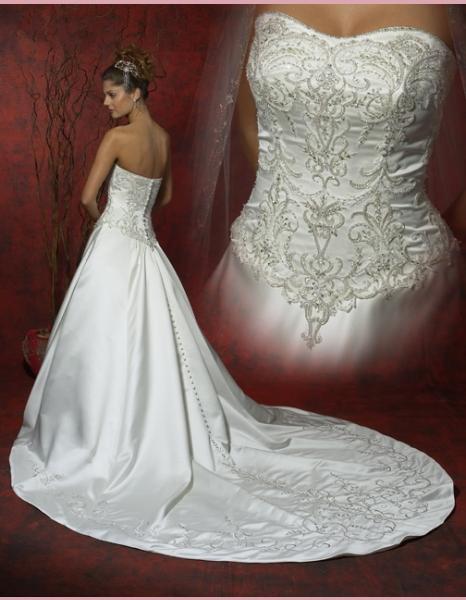 Wedding Dress_Strapless style SC084