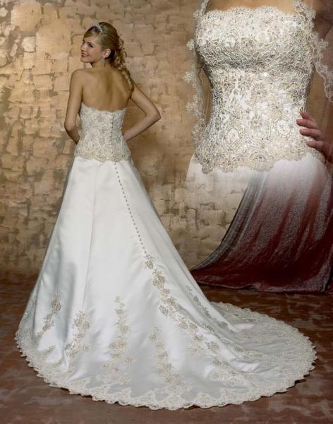 Wedding Dress_Strapless style SC086