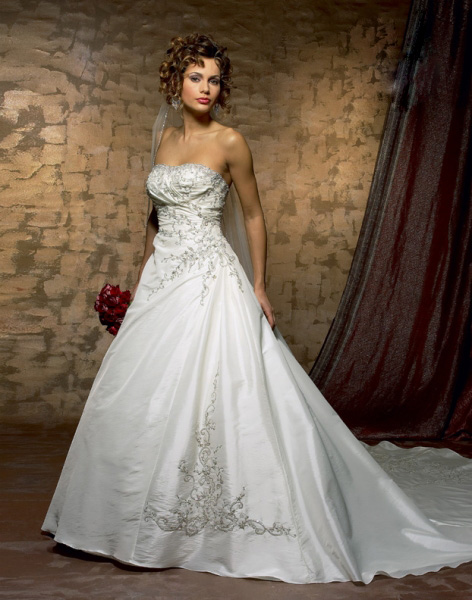 Wedding Dress_Cathedral train SC087 - Click Image to Close