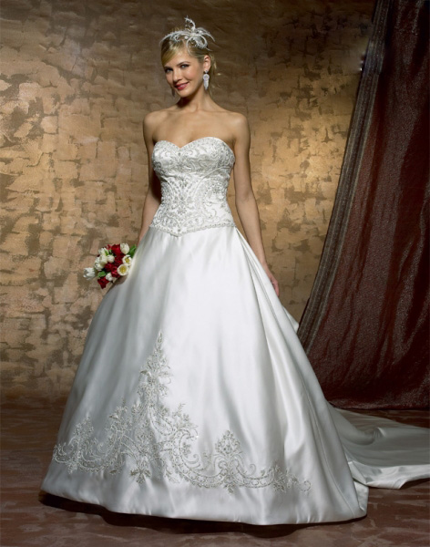 Wedding Dress_Cathedral train SC089 - Click Image to Close