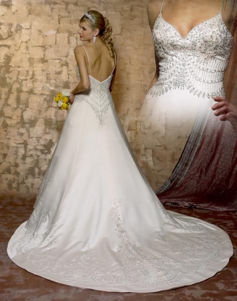 Wedding Dress_Spaghettie strap SC090 - Click Image to Close