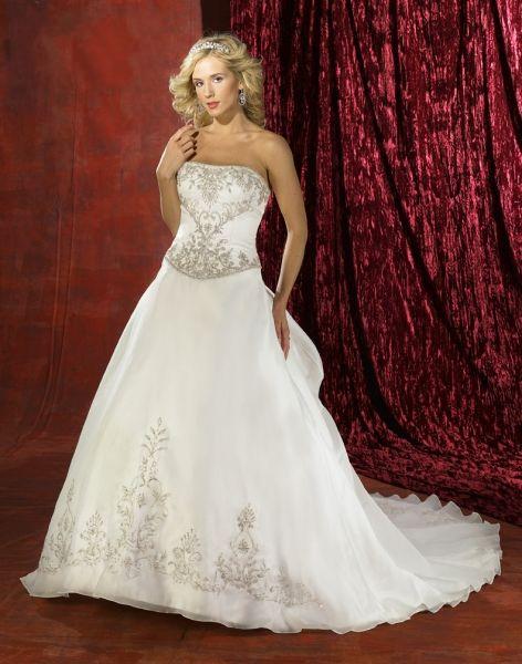 Wedding Dress_Full A-line gown SC096 - Click Image to Close