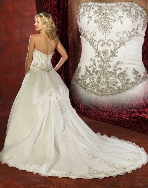 Wedding Dress_Full A-line gown SC096 - Click Image to Close