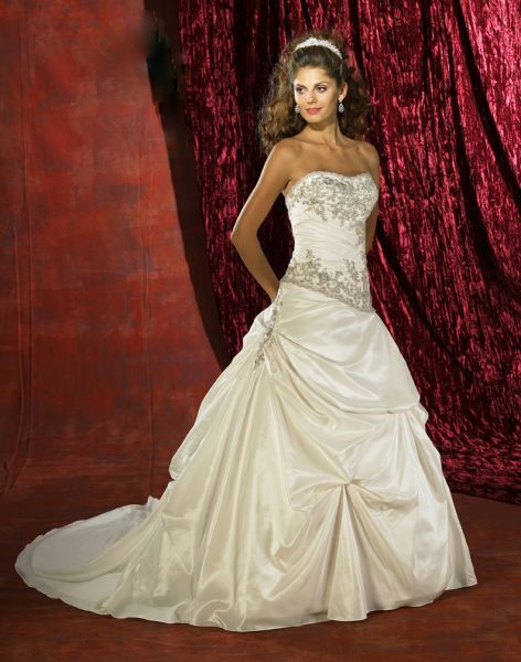 Wedding Dress_Strapless style SC097 - Click Image to Close